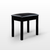 Artesia Standard Piano Bench Glossy Black