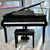 Artesia Piano Bench Vinyl Laminated Cabinet, Black