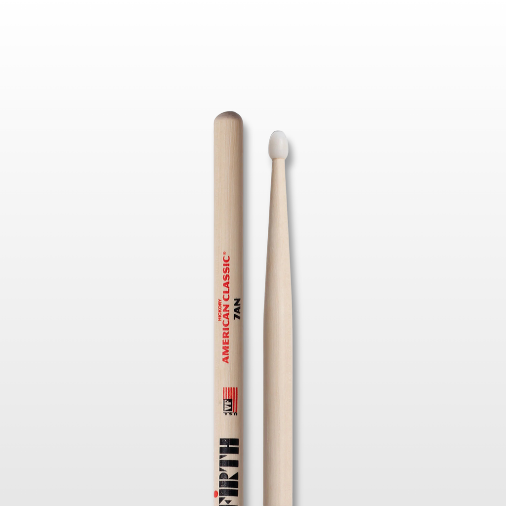 أعواد طبول Vic Firth American Classic® المصنوعة من النايلون، 7A