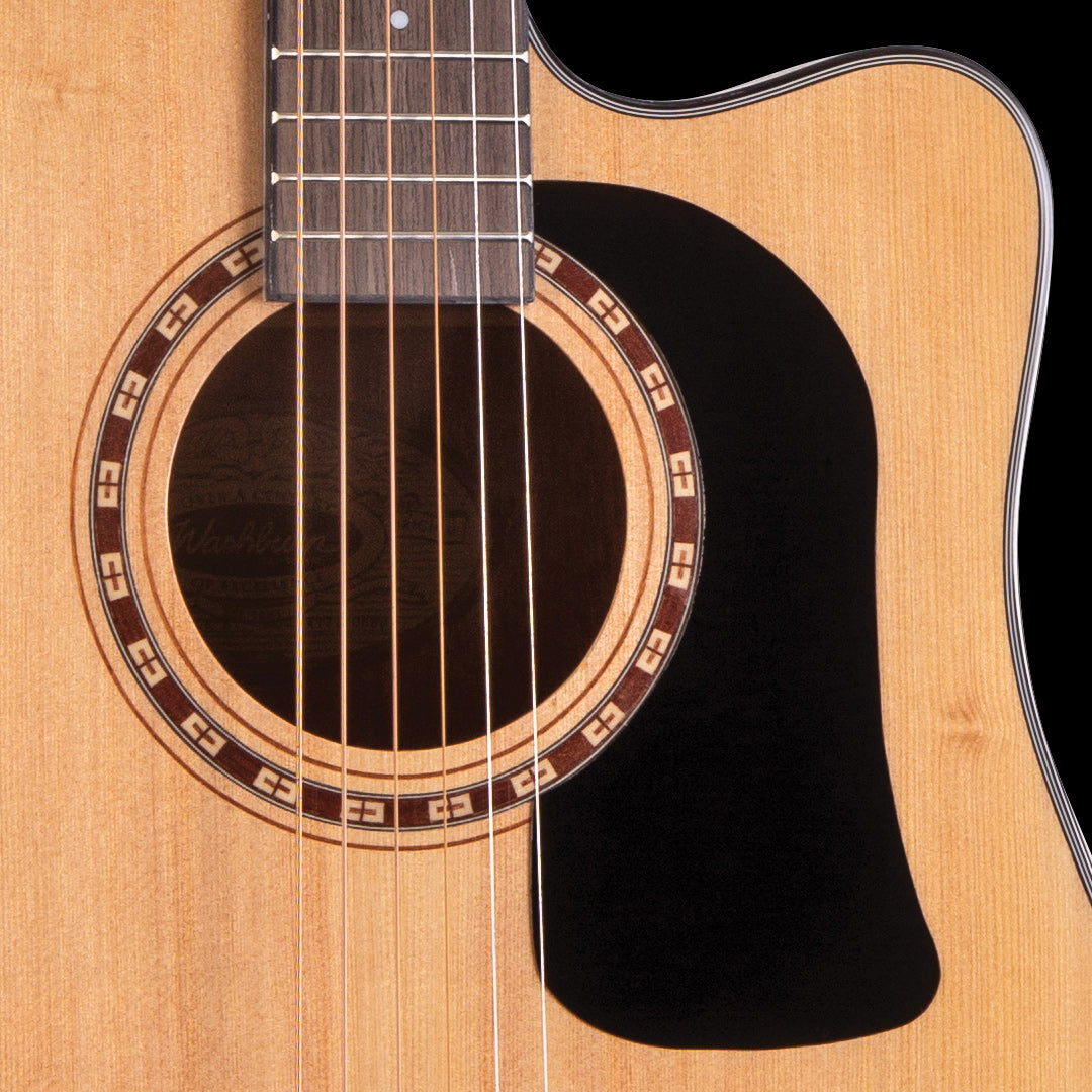 Washburn Apprentice D5CE Electro-Acoustic Guitar Pack, Natural