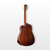 Washburn Apprentice D5CE Electro-Acoustic Guitar Pack, Natural