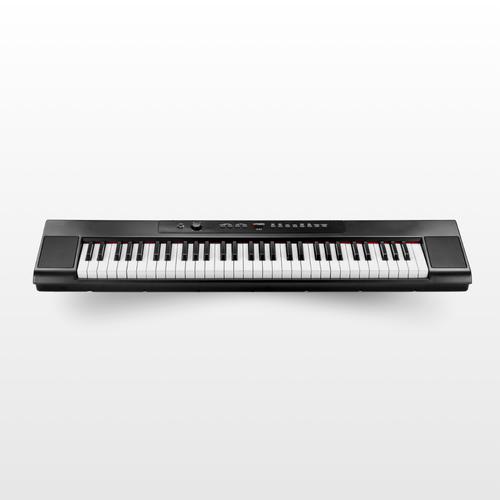 A-61 Semi-Weighted 61-Key Black Keyboard