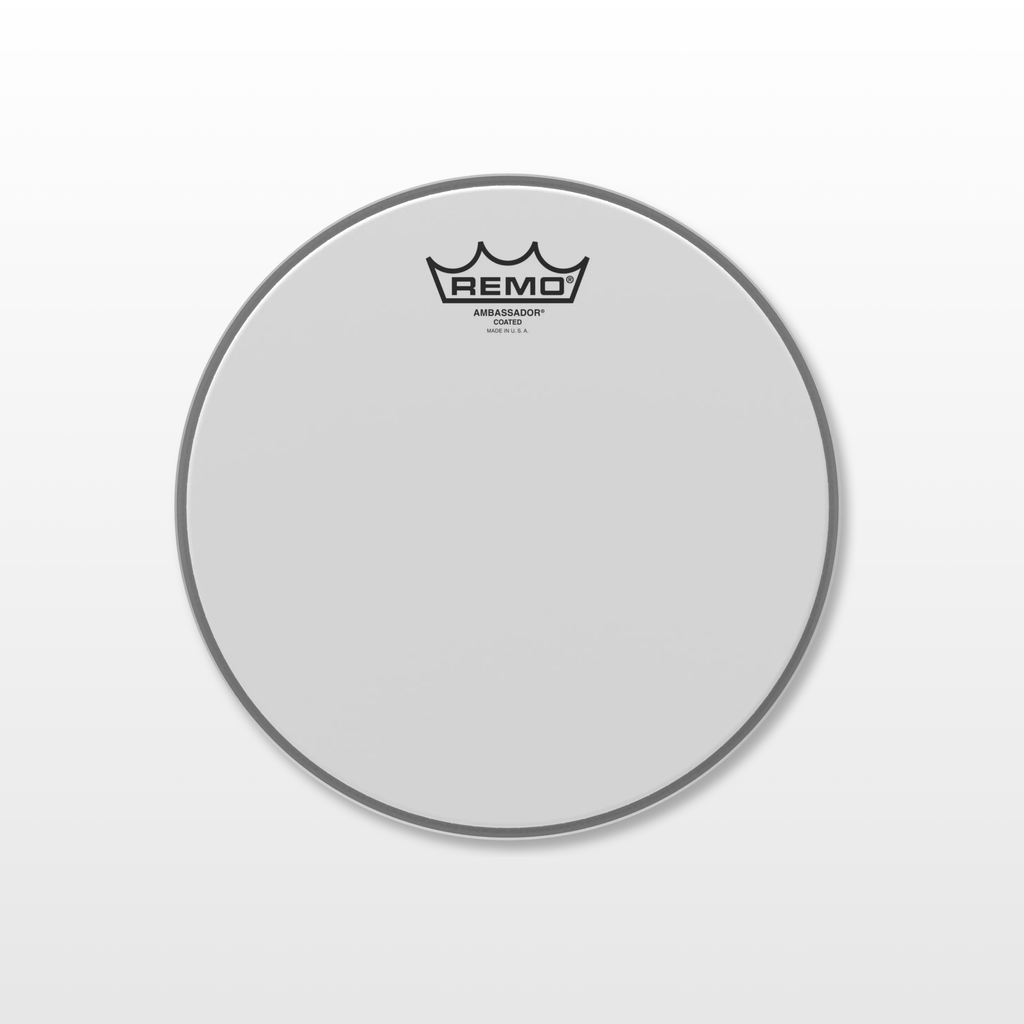 Remo Ambassador Coated 10"