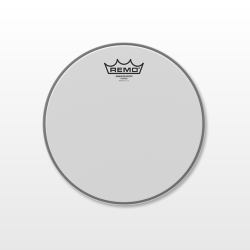 Remo Ambassador Coated 10"