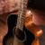 Washburn Bella Tono Suprema Electro-Acoustic Guitar, Charcoal Burst
