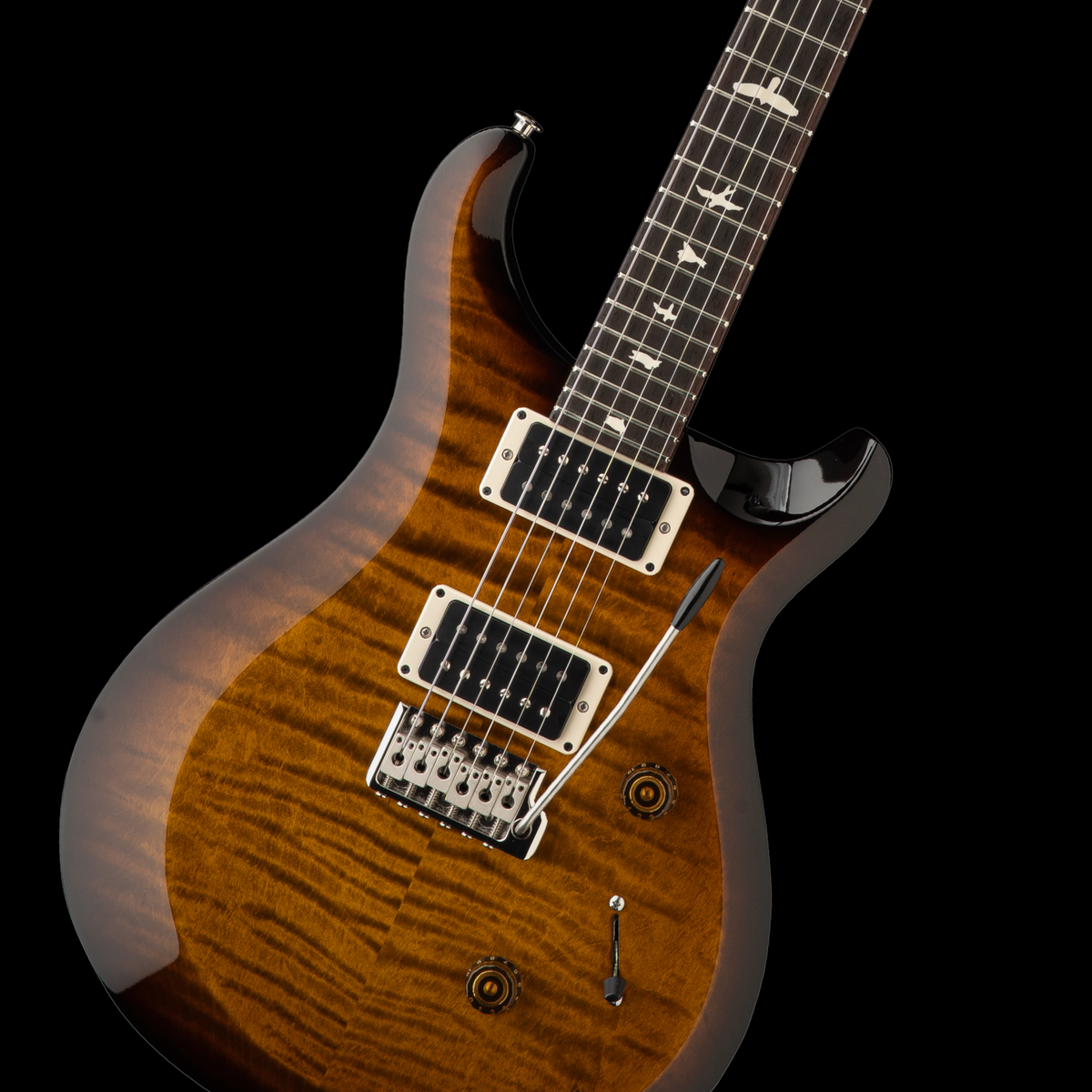 PRS S2 Custom 24 Black Amber
