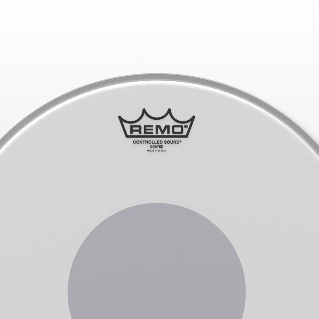 Remo Controlled Sound Black Dot Bottom Coated 14"