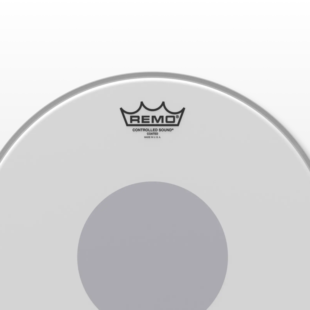 Remo Controlled Sound X Black Dot Bottom Coated 14"