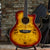 Washburn Deep Forest Burl Ace Electro-Acoustic Guitar, Amber Fade