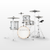Efnote 5 Standard 4Pc Electronic Drum Kit