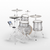 Efnote 5 Standard 4Pc Electronic Drum Kit