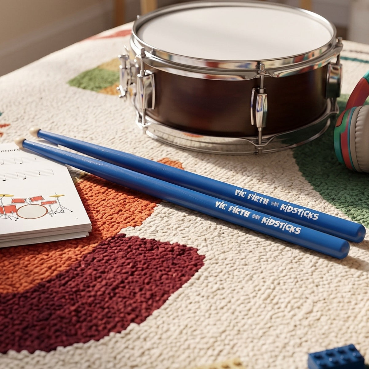 Vic Firth American Classic® Kids Drum Stick، أزرق