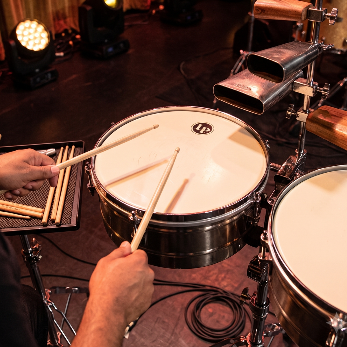 LP Plastic Timbale Drumhead 14"