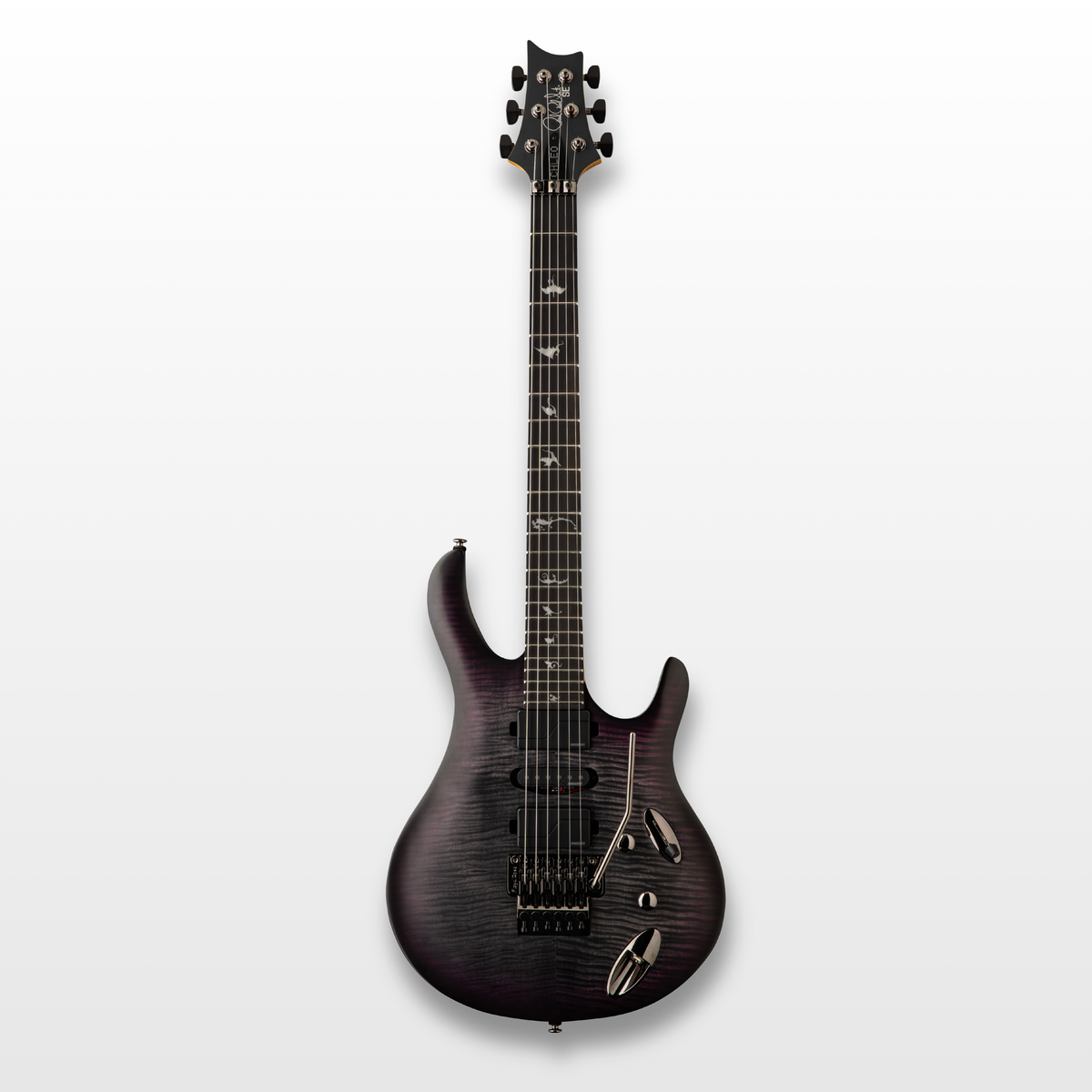 PRS SE Chleo Herman Li Signature Charcoal Purple Burst