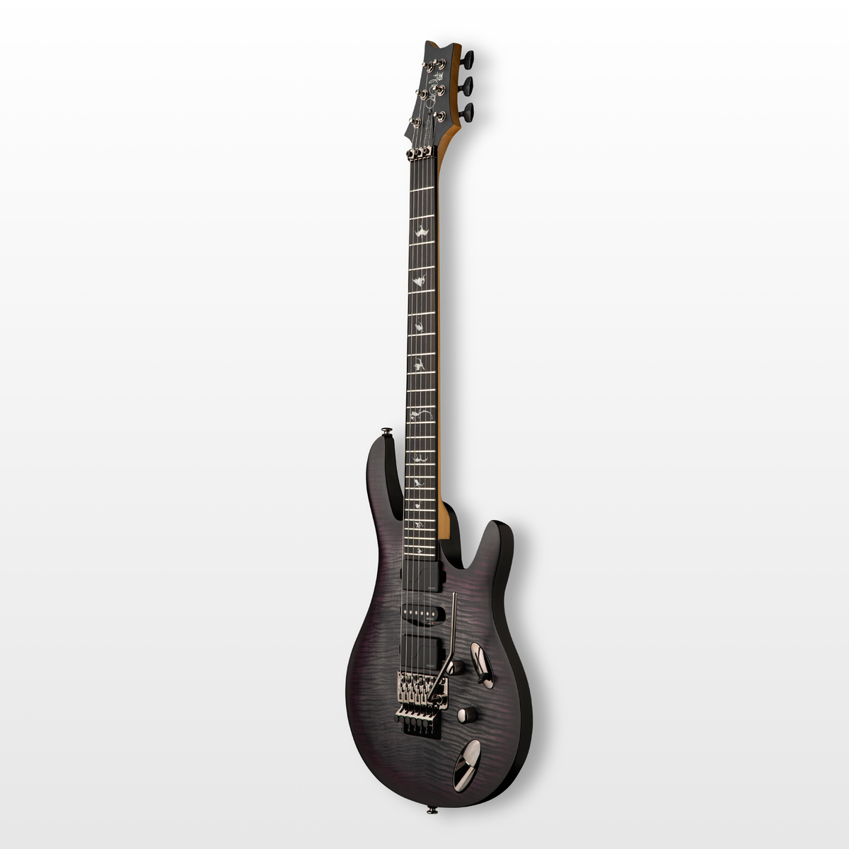 PRS SE Chleo Herman Li Signature Charcoal Purple Burst