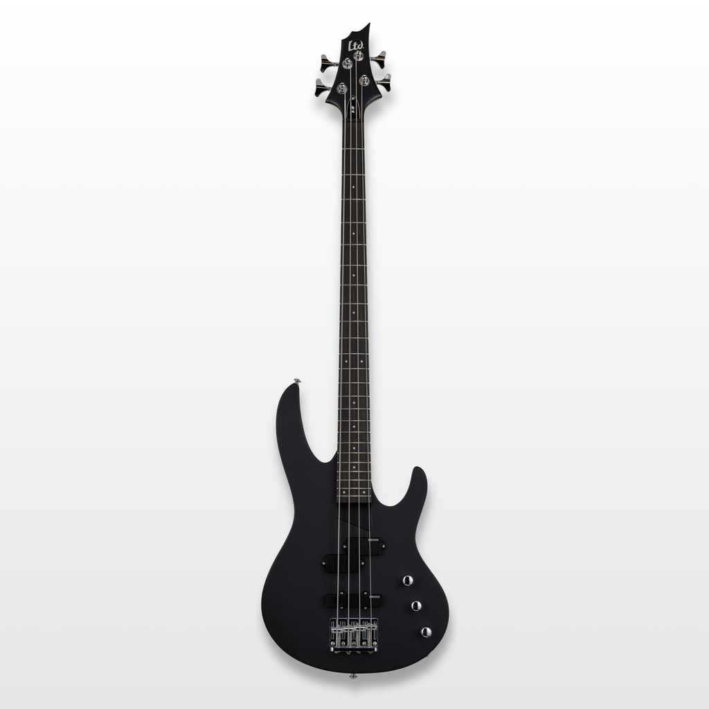 ESP LTD B-10 جيتار بيس كهربائي، أسود مطفأ