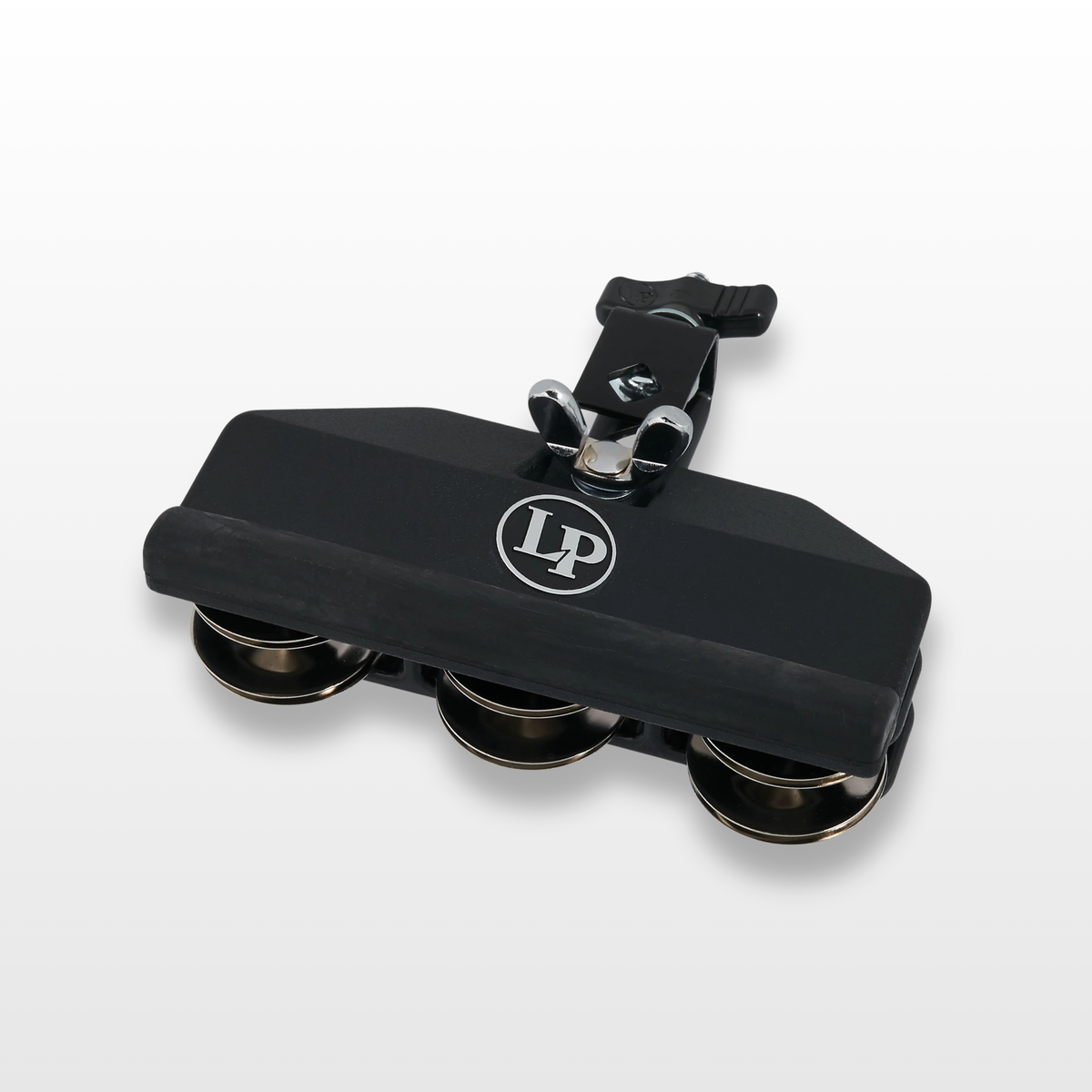 LP Jamblock Tambourine Black