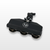 LP Jamblock Tambourine Black
