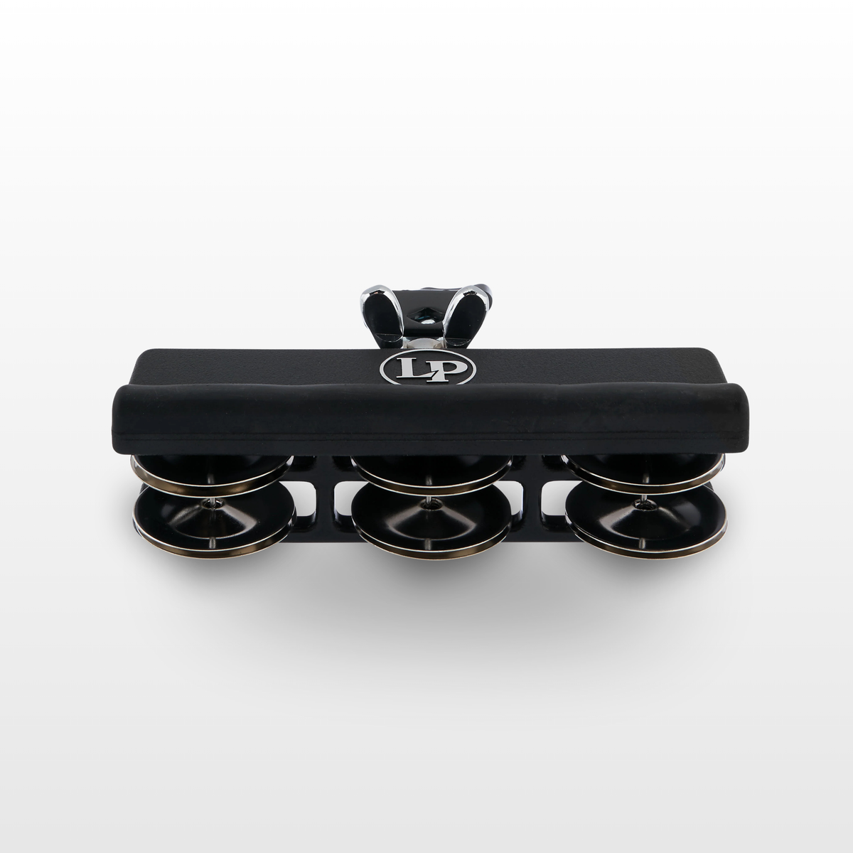 LP Jamblock Tambourine Black