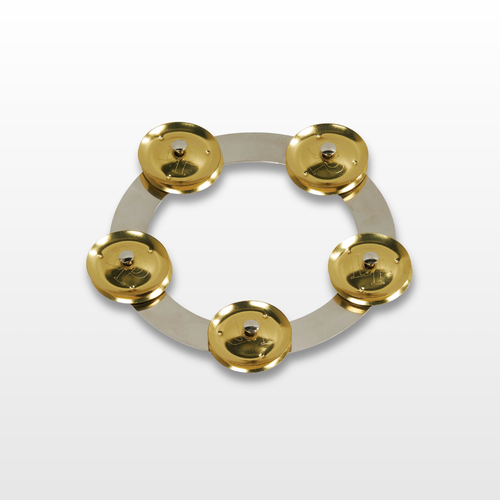 LP Tambo-Ring Steel and Brass Jingle 6 بوصات