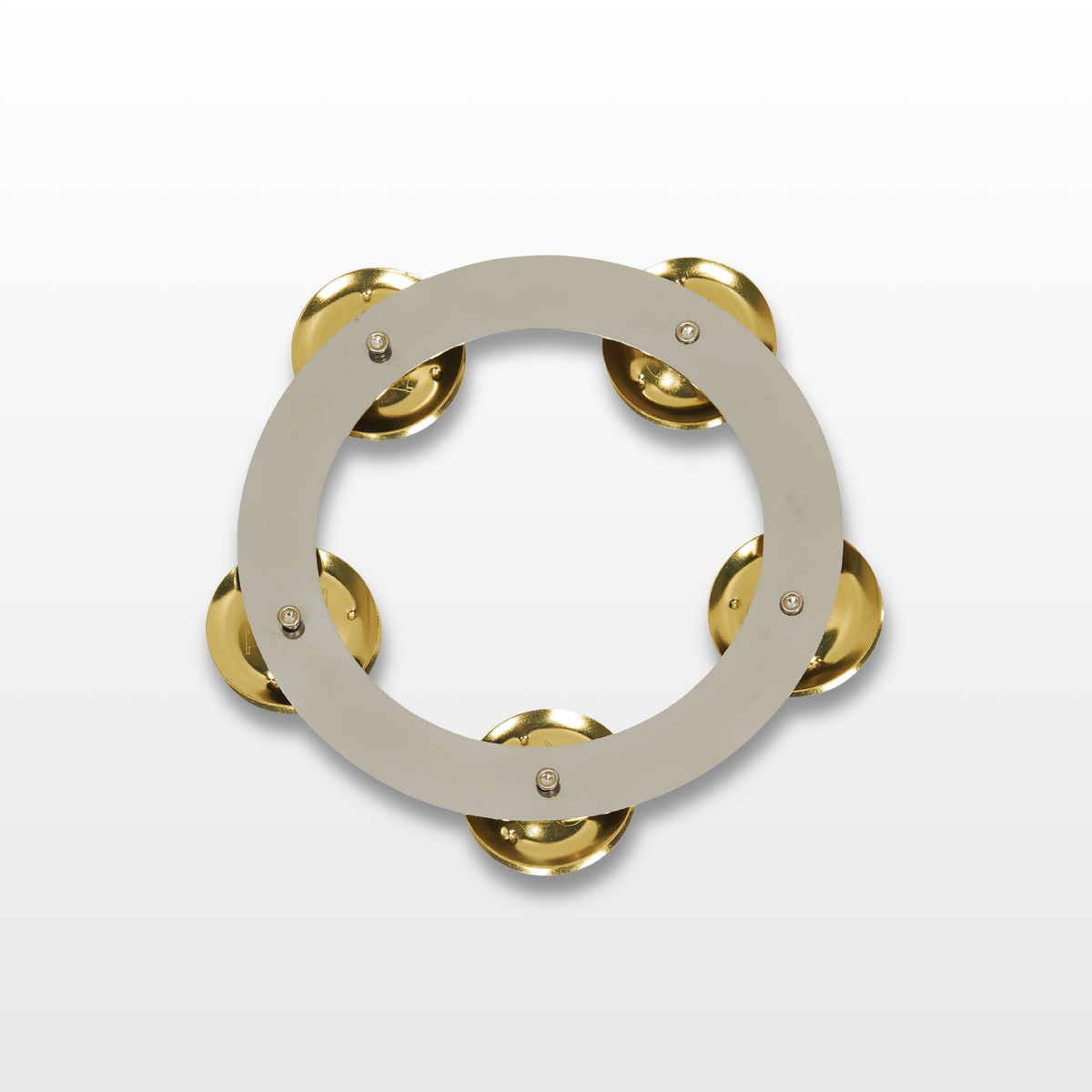 LP Tambo-Ring Steel and Brass Jingle 6 بوصات