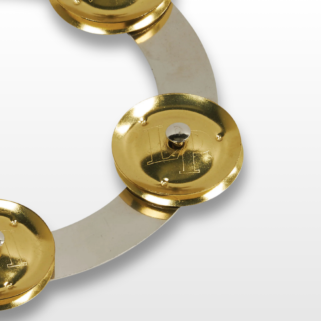 LP Tambo-Ring Steel and Brass Jingle 6 بوصات