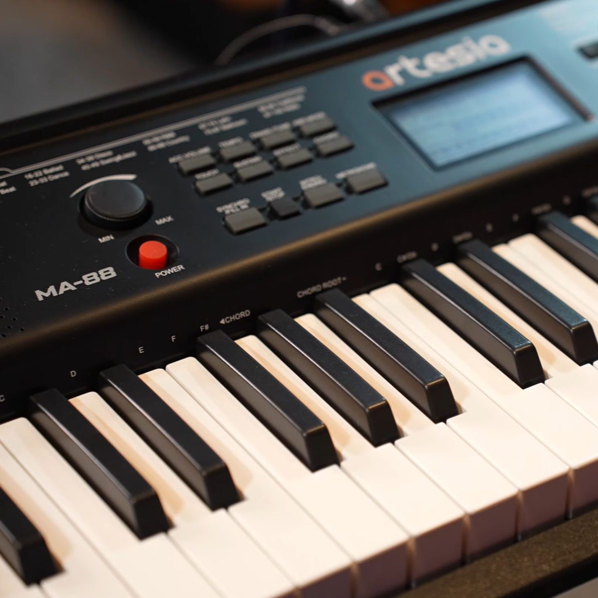 Artesia MA-88 61 مفتاحًا، أسود