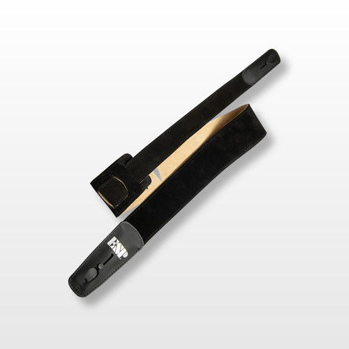 ESP 2.5" Suede Leather Strap Black