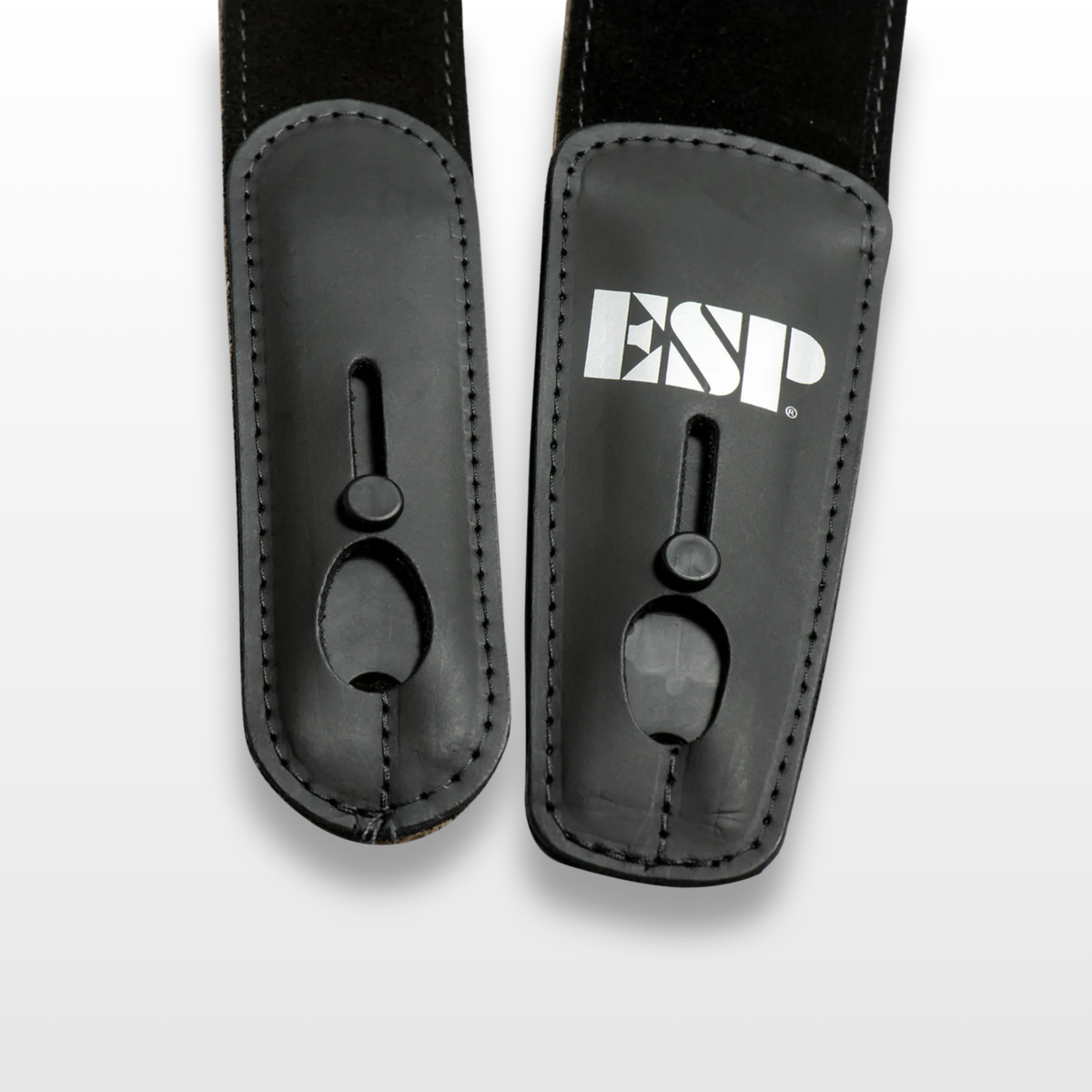 ESP 2.5" Suede Leather Strap Black
