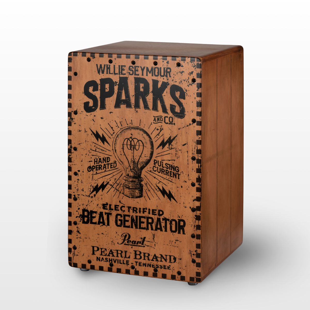 Pearl Primero Electric Cajon Willie Seymour Sparks