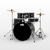 PDP Center Stage 5pc Drum Kit, Iridescent Black Sparkle