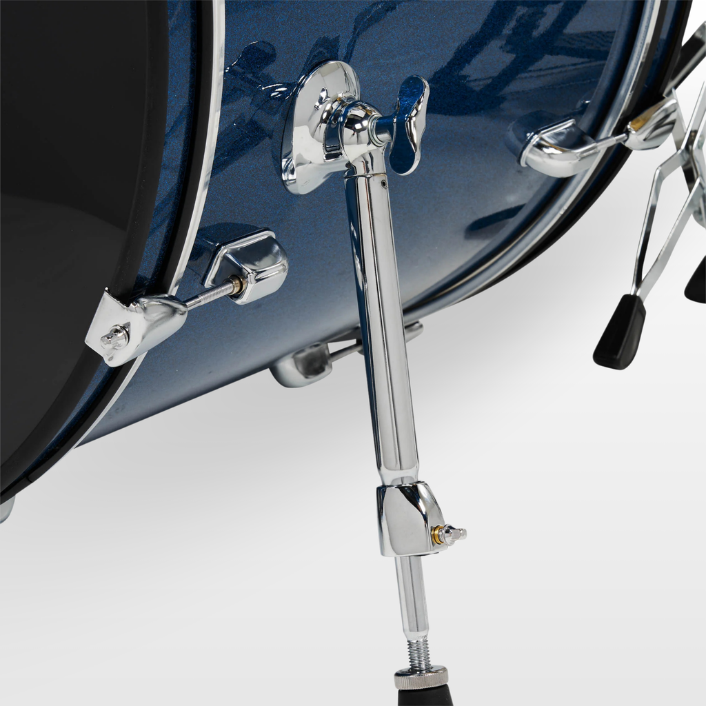 PDP Center Stage 5pc Drum Kit, Royal Blue Sparkle