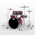 PDP Concept Maple 5pc Shell Pack Red to Black Fade Lacquer