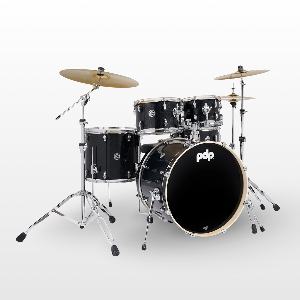 PDP Mainstage 5pc Drum Kit, Black Sparkle