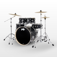 PDP Mainstage 5pc Drum Kit, Black Sparkle