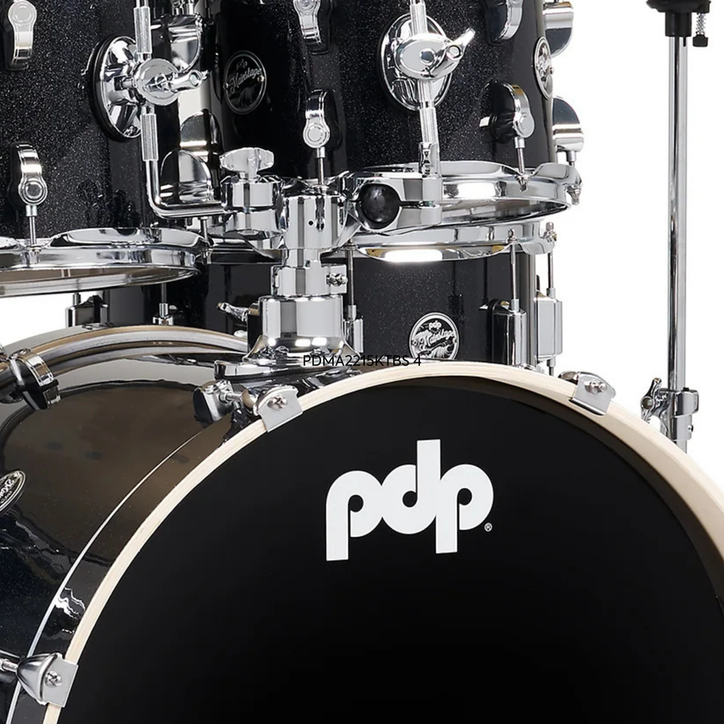 PDP Mainstage 5pc Drum Kit, Black Sparkle