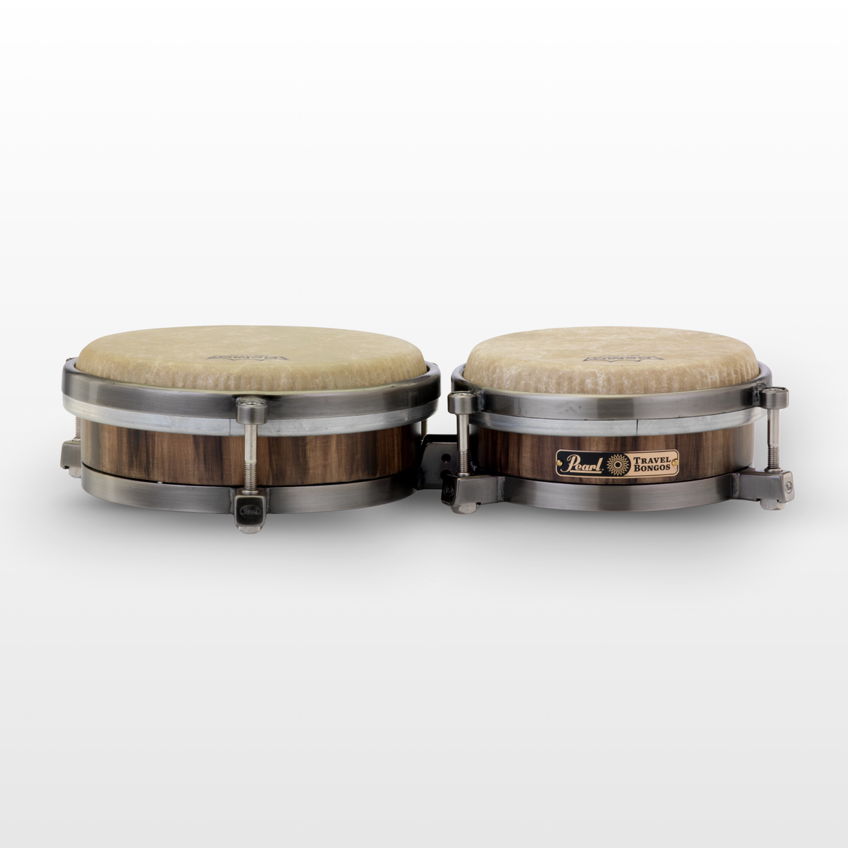 Pearl Travel Bongo 7"x 8.5" Caramel Brown