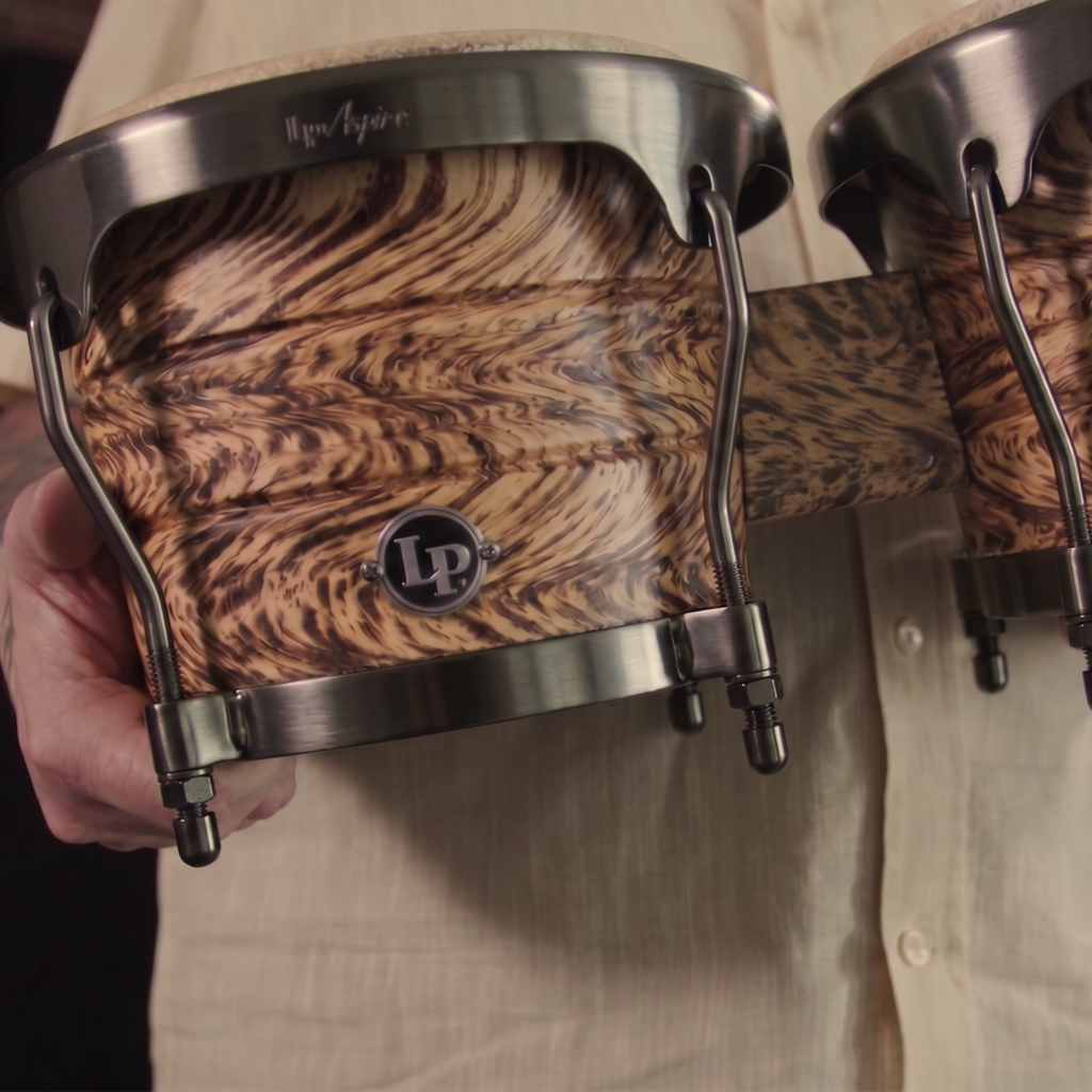LP Aspire 6-3/4″ & 8″ Bongos, Havana Cafe
