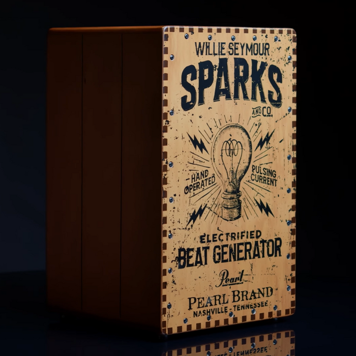 Pearl Primero Electric Cajon Willie Seymour Sparks
