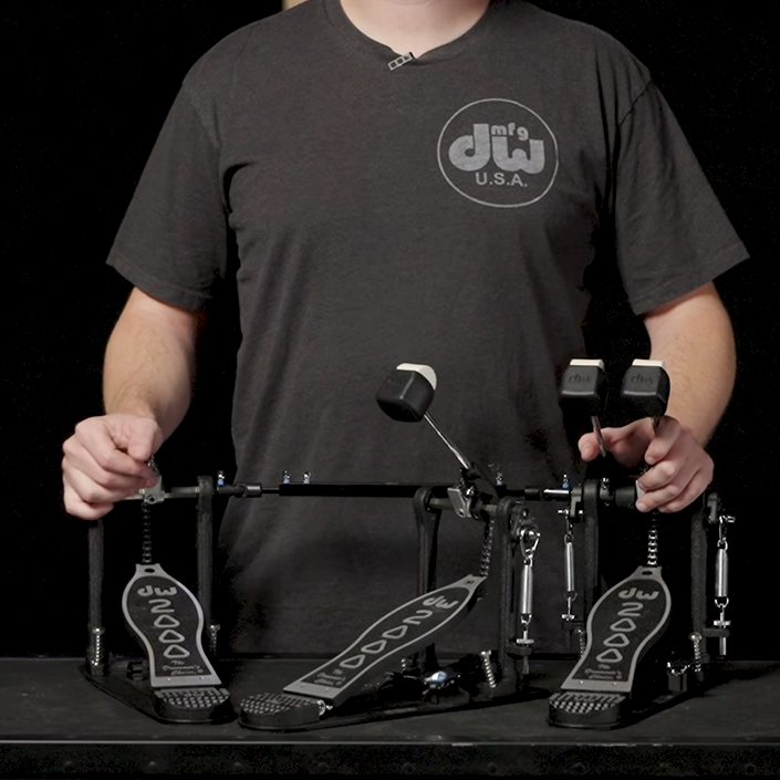 DW 2000 Series Double Bass Pedal