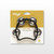 Stagg Mini Tambourine (4-Jingles), Black