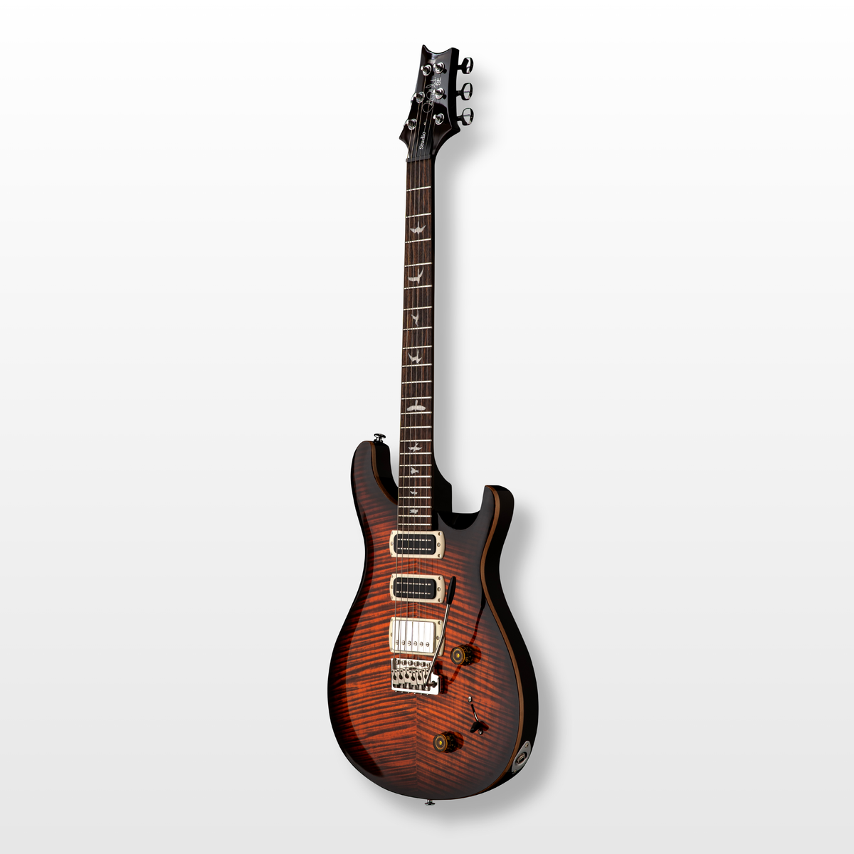 PRS SE Studio Orange Tiger Smokeburst