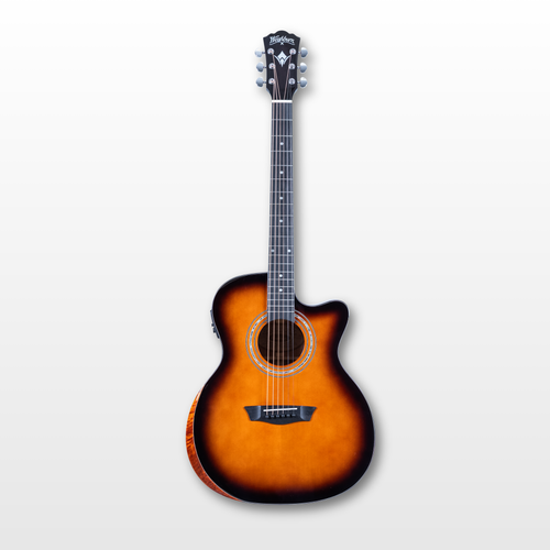 Washburn Comfort Electro Acoustic Guitar, Desert Sunset