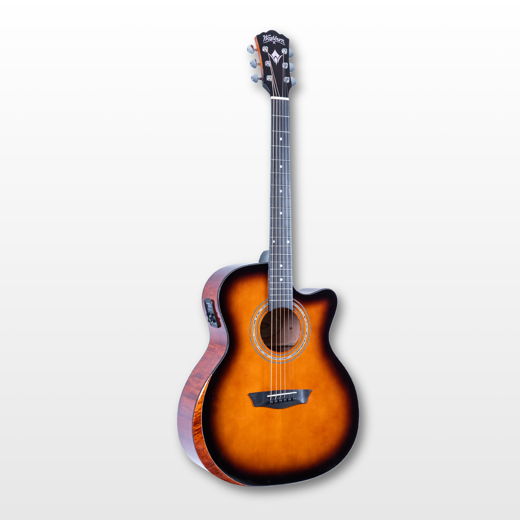Washburn Comfort Electro Acoustic Guitar, Desert Sunset