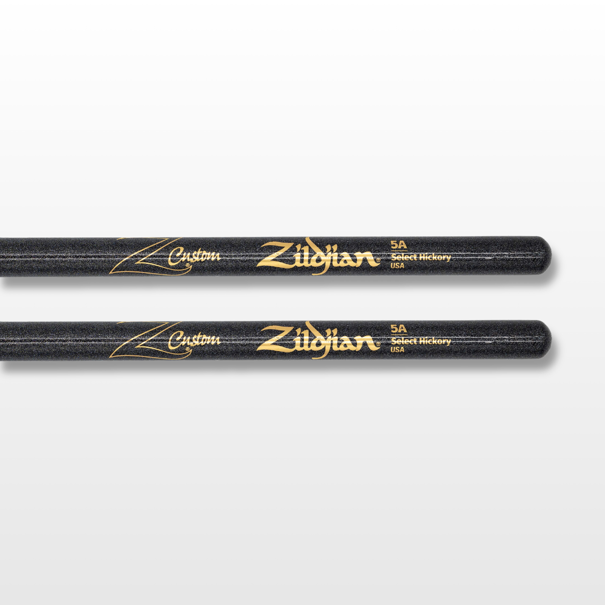 Zildjian Custom LE 5A Drum Sticks, Black Chroma