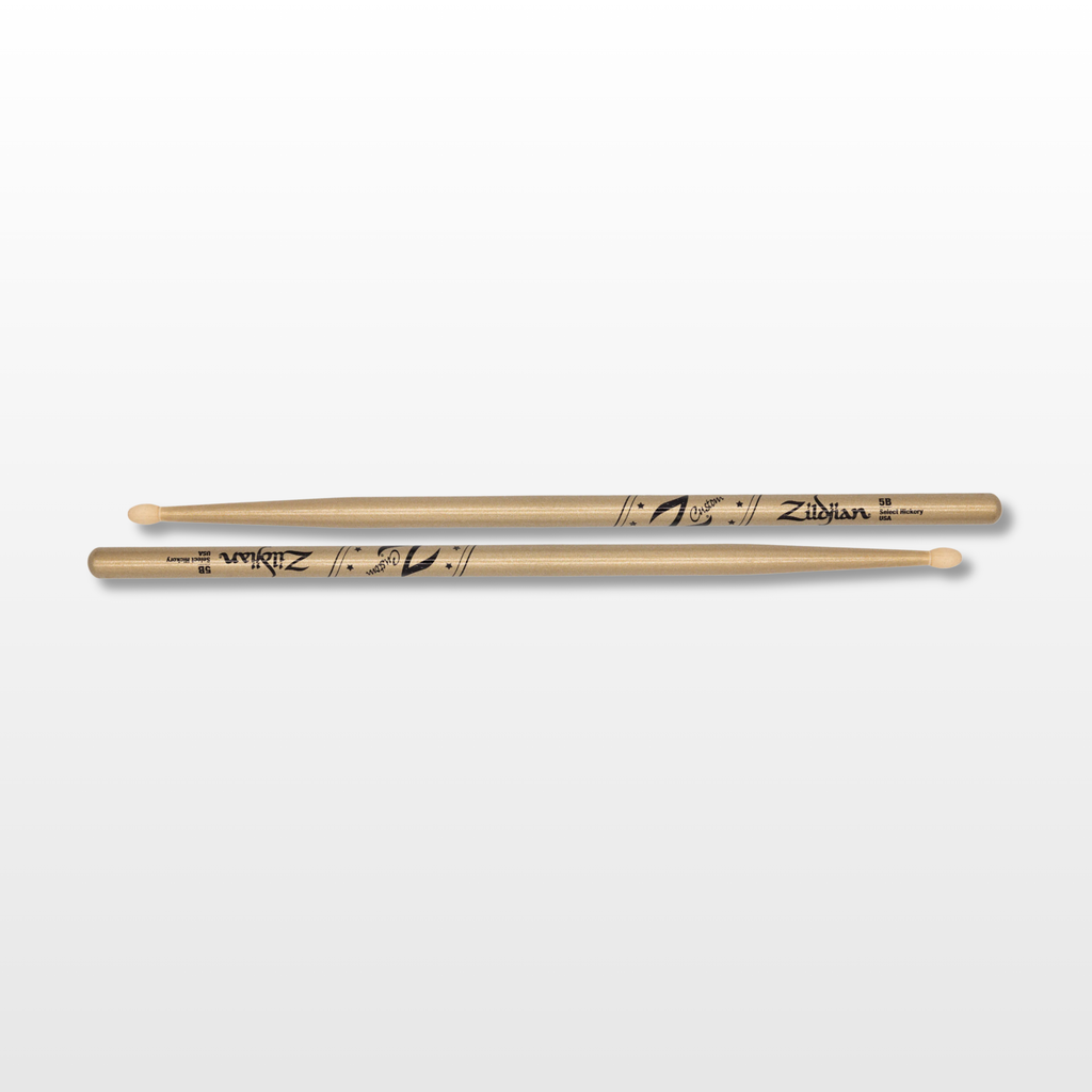Zildjian Custom LE Drum Sticks, 5B Gold Chroma