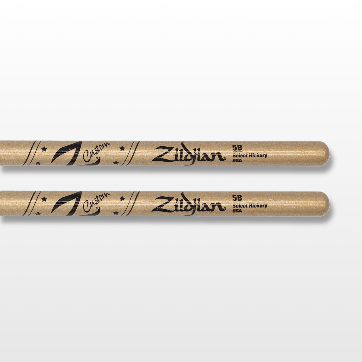 Zildjian Custom LE Drum Sticks, 5B Gold Chroma